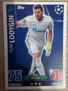 Match Attax Champions League 2015/2016 YURI LODYGIN