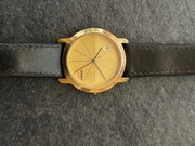 DOXA pozłacana z datownikiem