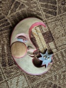 Ozdoba do zawieszania w kształcie Księżyca - Dekoracja !