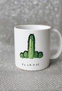 Hit nowy kubek śmieszny kaktus super na prezent niej niego gratis brelok