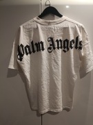 Palm Angels t-shirt Biały oversize