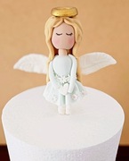 Aniołek z masy cukrowej 