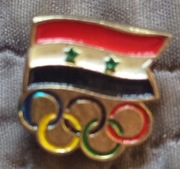 Syria Komitet Olimpijski odznaka / unikat!