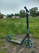 Hulajnoga miejska niebieska w bardzo dobrym stanie