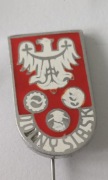 Przypinka PRL Dolny Śląsk