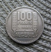 Algieria Francuska 100 Franków 1950r