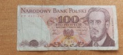 Banknot 100 zł z 1986r, Seria RZ