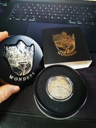 Moneta Srebrna 1oz Latarnia w Aleksandrii wersja antyczna - 7 cudów świata 