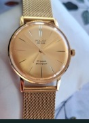 Poljot de luxe 23jewels garniturowiec vintage zegarek