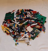 Lego mix ponad 2 kg plus 1przypadkowa instrukcja.