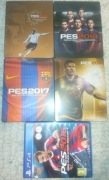 Kolekcja Steelbook PES 2019 PS4 PS5 + PES 2018 + PES 2017 + PES 2016
