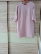 Kosek piękna sukienka pudrowy róż roz .42