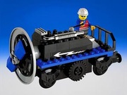 Lego Train Track Snow Remover Train 9V, 4533