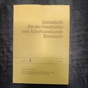 ZGAE Zeitschrift für die Geschichte und Altertumskunde Ermlands,  band 4