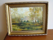 Obraz Olej na pLutnie śielska jesień