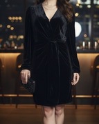 Banana republic sukienka welurowa