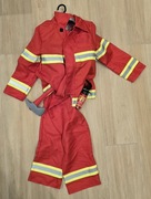 Strój strażaka z akcesoriami kostium zestaw 128cm 8l
