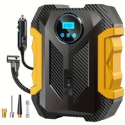 Kompresor Samochodowy 150PSI LED 12V CaRSun – Pompka do Kół Auto Moto Rower