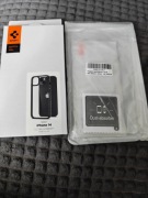 NOWY Zestaw do iPhone 14 | Etui Spigen Ultra Hybrid + 2x Szkło Ochronne