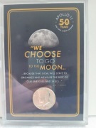 Moneta Pół dolara (50C) 1969 John Kennedy + Folder