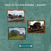 Linia nr 14 Łódź Kaliska - Zasieki kartki 3 szt.