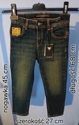 GUESS Spodnie jeans ciemnoniebieski rozmiar 110 cm