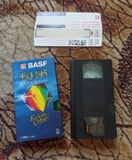 kaseta VHS BASF EQ 195     chromowa