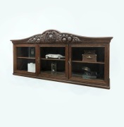 Antyk, wisząca witryna/biblioteczka z lat 20-tych. Po renowacji. 