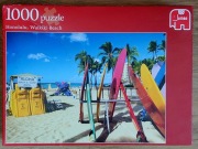 Puzzle Jumbo 1000 - Honolulu, Waikiki Beach