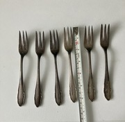 widelec w srebrze WMF 90 18 , 157mm zabytkowy antyczny, 1 szt, posrebrzany