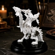 Ruchomy Szkielet Potężnej Mitologicznej Hydry Art-Toy 3D