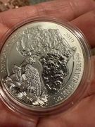 African Ounce 1 oz Silver Shoebill 50 Francs 2019