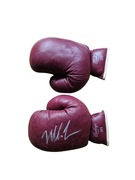 ! AUTOGRAF Mike TYSON Rękawice z autografem Tysona MŚ BOKS
