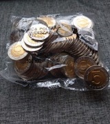 10x 5 zł złotych 2020 r Obiegowe 10 Menniczych Monet PROSTO Z WORECZKA