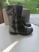 Kozaczki kozaki zimowe KORNECKI 4589 grafit / popiel ocieplane r. 29