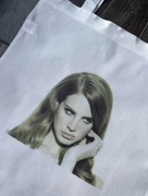 Torba tote bag lana del rey black white