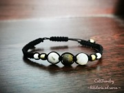 Mikołajki Bransoletka Spokoju sznurkowa jaspis