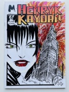 Komiks HENRYK KAYDAN 6 BLANK COVER! Jakub Martewicz