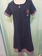 Bawełniana podomka na suwak