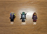 Figurki Lego Ninjago | Lloyd Posession | Claus | Chen
