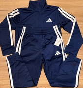 Granatowy komplet dresowy Adidas- 8 lat