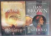 Dan Brown - początek, Inferno - dwie książki