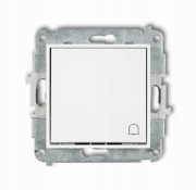 ICON Przycisk zwierny dzwonek biały Karlik IWP-4