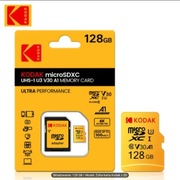 Micro SD 128GB U3 V30 marki Kodak 2 oryginalna, nowa karta pamięci 
