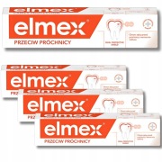 PASTA ELMEX PRZECIW PRÓCHNICY 75ML ZESTAW 4 SZT. 4 X 75ML