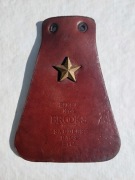 Skórzany chlapacz do roweru 