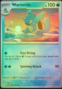 Pokémon TCG Wartortle (MEW 008) Reverse Holo