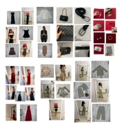 Paczka Zestaw Box Idealny XS S sukienka torebka skóra żakiet Massimo Dutti