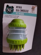 Myjka dla zwierząt z dozownikiem szamponu