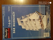 Model kartonowy żaglowca "Dar Młodzieży" 